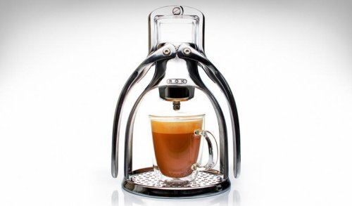 ROK Espresso Maker teszt, bemutató kávé