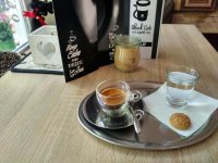 Black Cat Cafe kávézó kapucziner eszpresszó