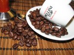 Pellini Top 100% Arabica szemeskávé teszt  kávébabok