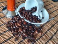 Extra coffee Vintage Italian Espresso szemskávé teszt kávébabok